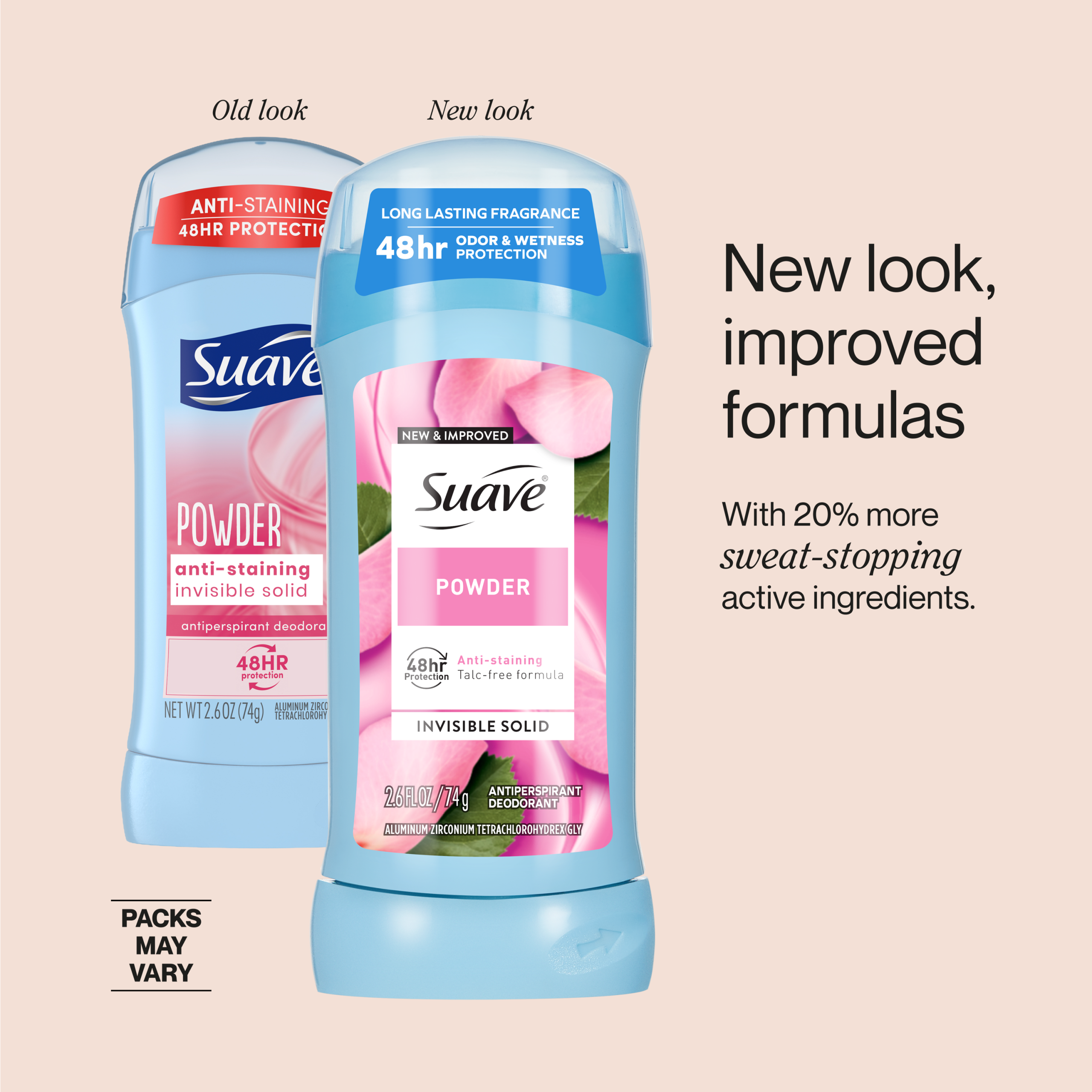 Powder Invisible Solid Antiperspirant Deodorant Stick - Image 2