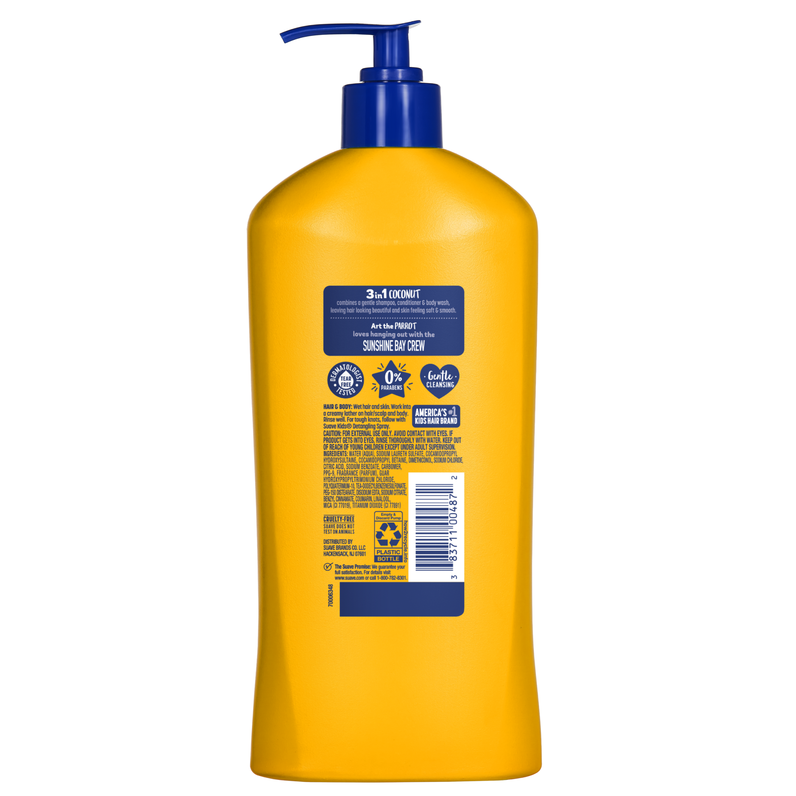 Coconut Splash 3-in-1 Shampoo. Conditioner. Body Wash - Image 2