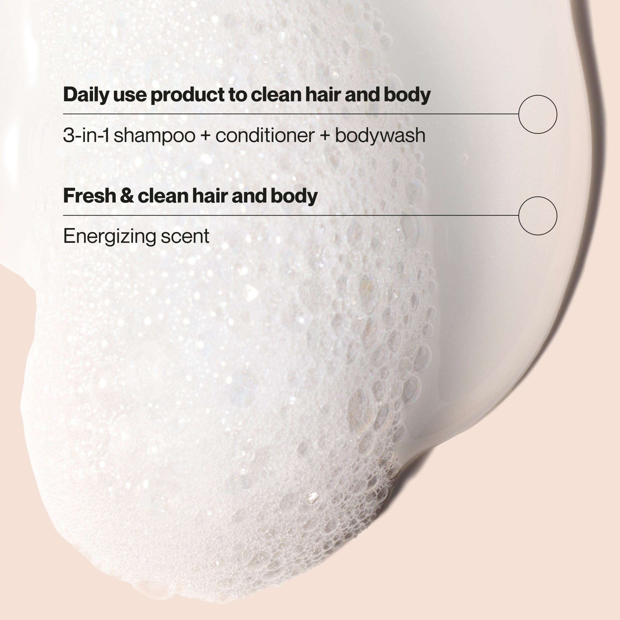 Men's Citrus Rush 3-in-1 Shampoo. Conditioner. & Body Wash - Image 3