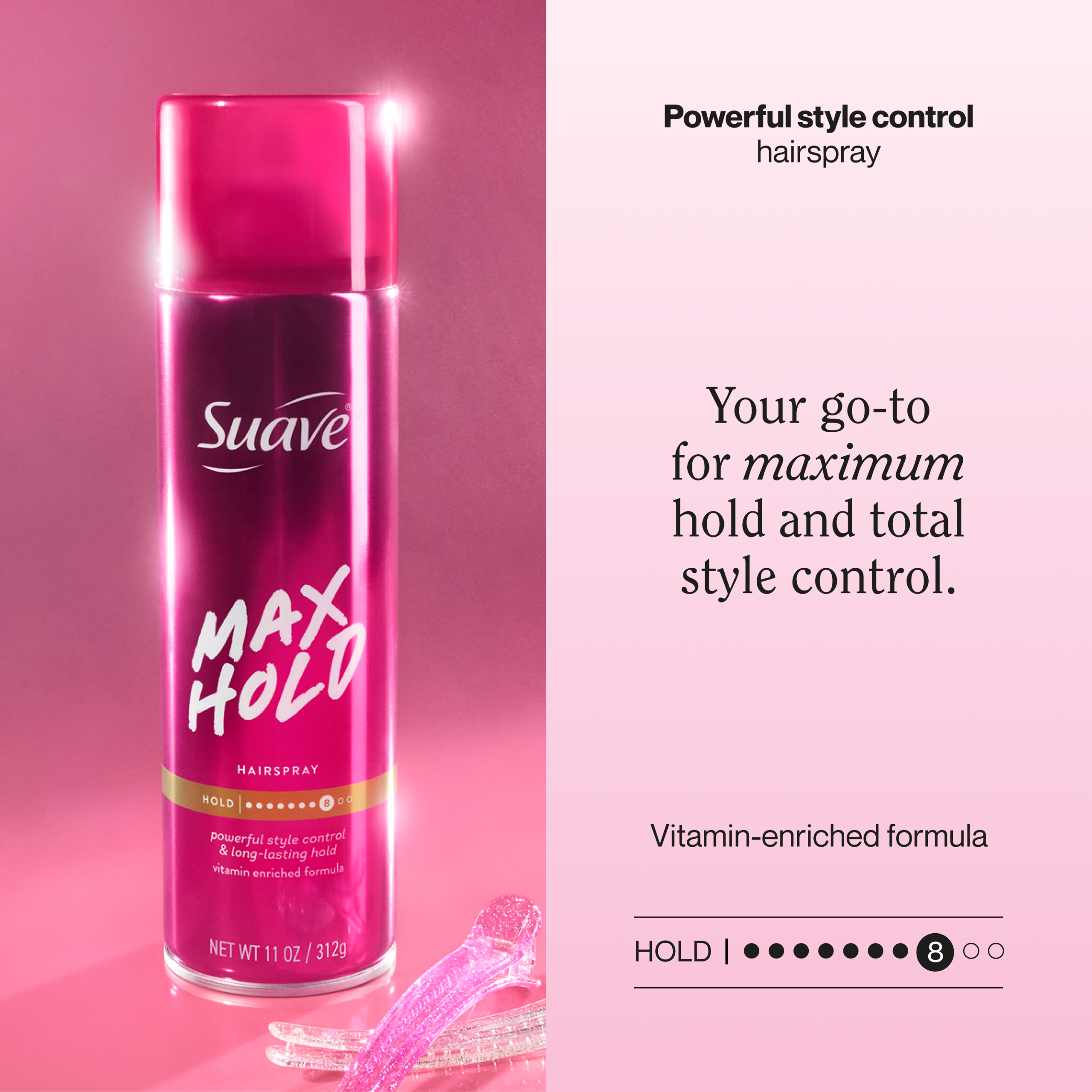 Max Hold Aerosol Hairspray - Image 3